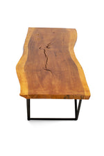Live Edge Coffee Table - Custom Wood Furniture - Handcrafted Furniture
