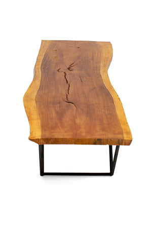 Live Edge Coffee Table - Custom Wood Furniture - Handcrafted Furniture