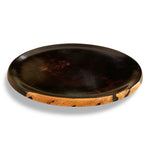 Handcrafted African Blackwood Wooden Plate - Home Decor