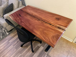 Height Adjustable Desk - Mid Century Modern - Handcrafted Furniture